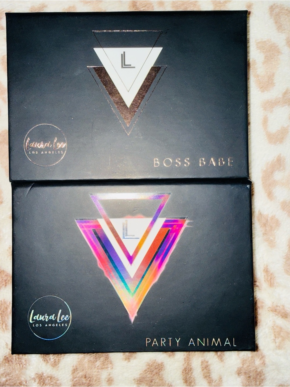 Laura Lee Party Animal/Boss Babe  Palette - lightly used *see pics